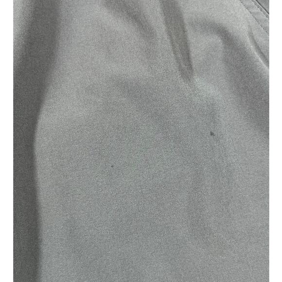 Burlebo Mens XL Gray Elastic Waist Drawstring Casual Athletic Performance Shorts - Picture 9 of 13